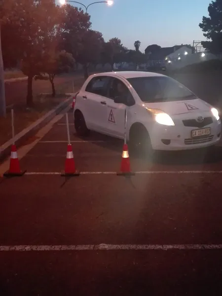Driving school car